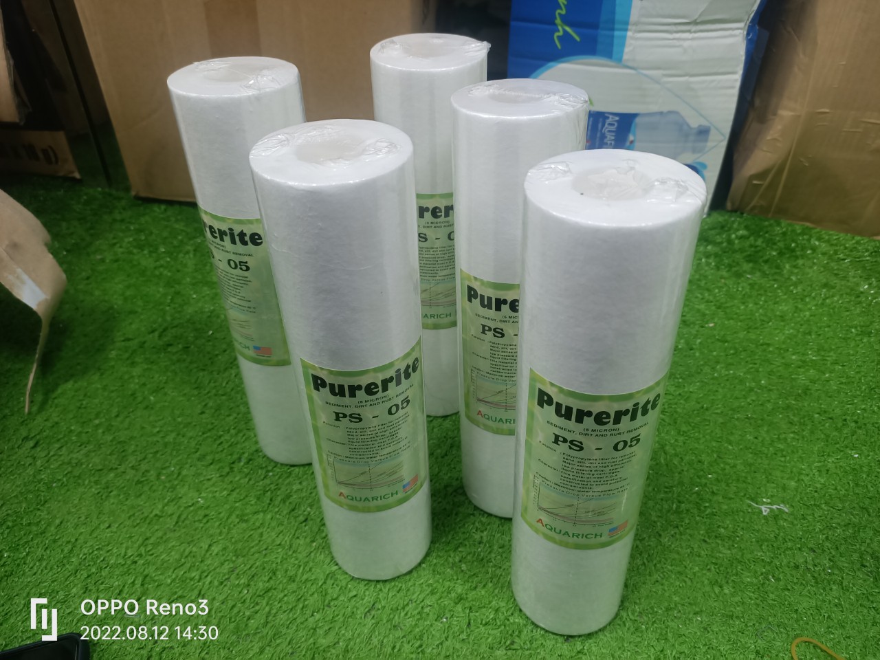 Combo 5 lõi lọc thô pp 10in - kích thước 5 micron