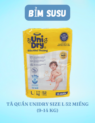 Tả quần Unidry size L 52 miếng
