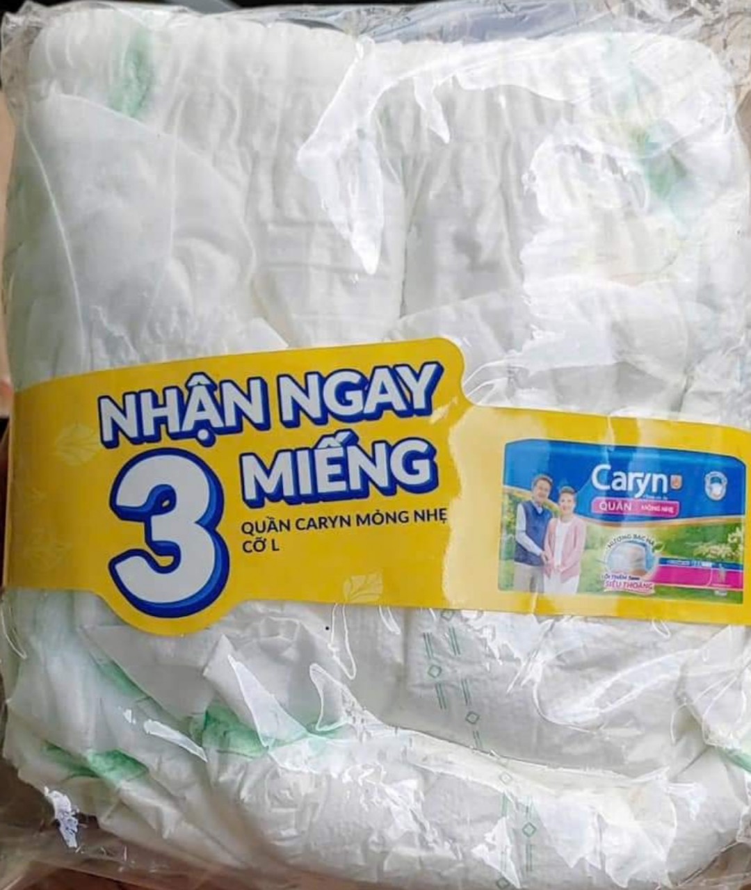 Tã Quần Người Già Caryn size M/L/XL