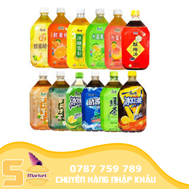 01 chai x 01 lít nước ép lê, ép đào, ép nho, tắc mật ong chưng đường phèn thanh mát dịu ngọt thần thánh - đài loan - giao