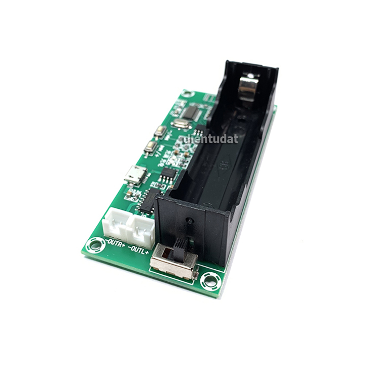 Mạch khuếch đại âm thanh bluetooth 5.0 gắn pin pam8403 5wx2 a153