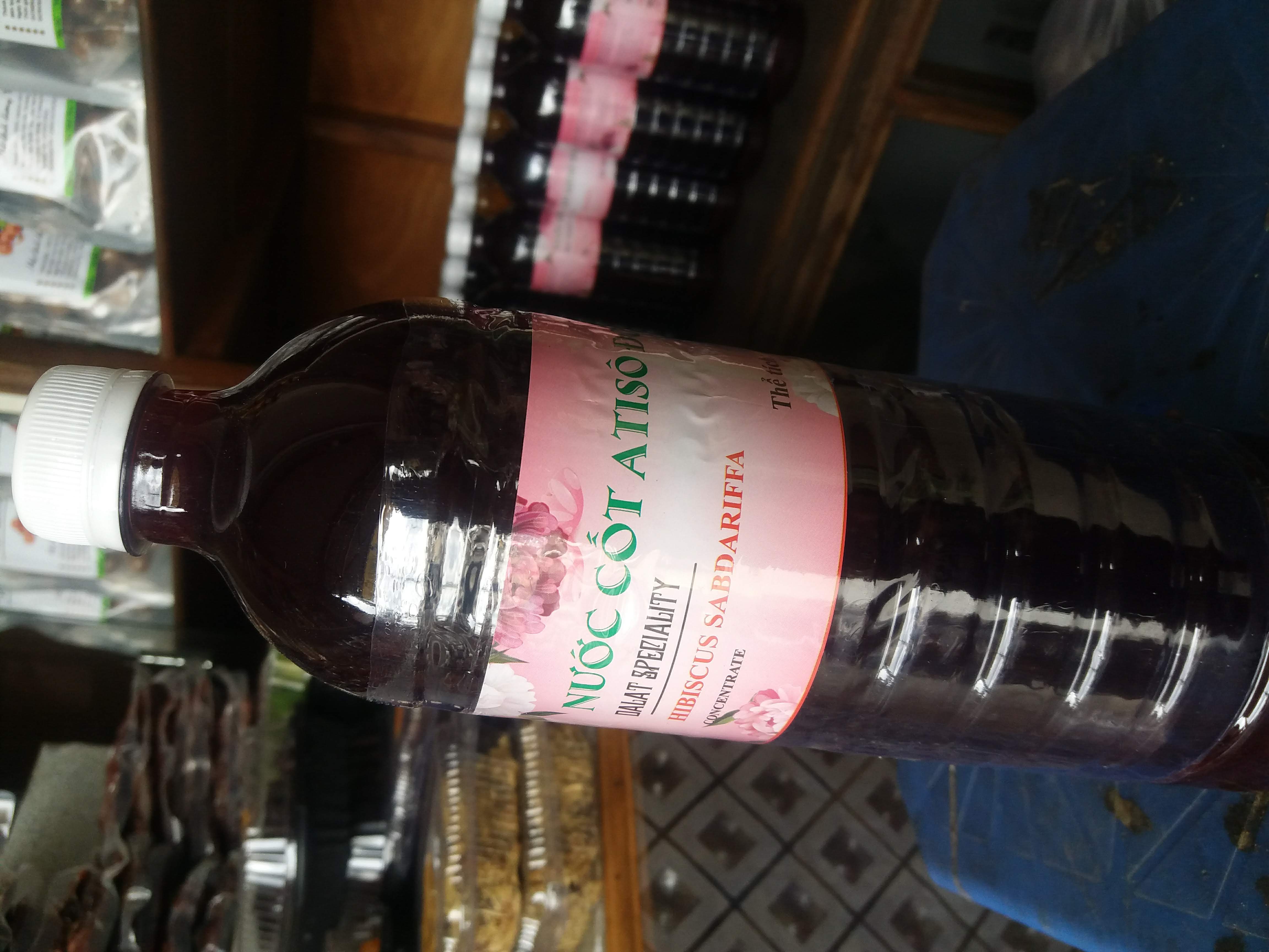 1 Lít nước cốt ATISO đỏ Đà Lạt / nước hoa ATISO