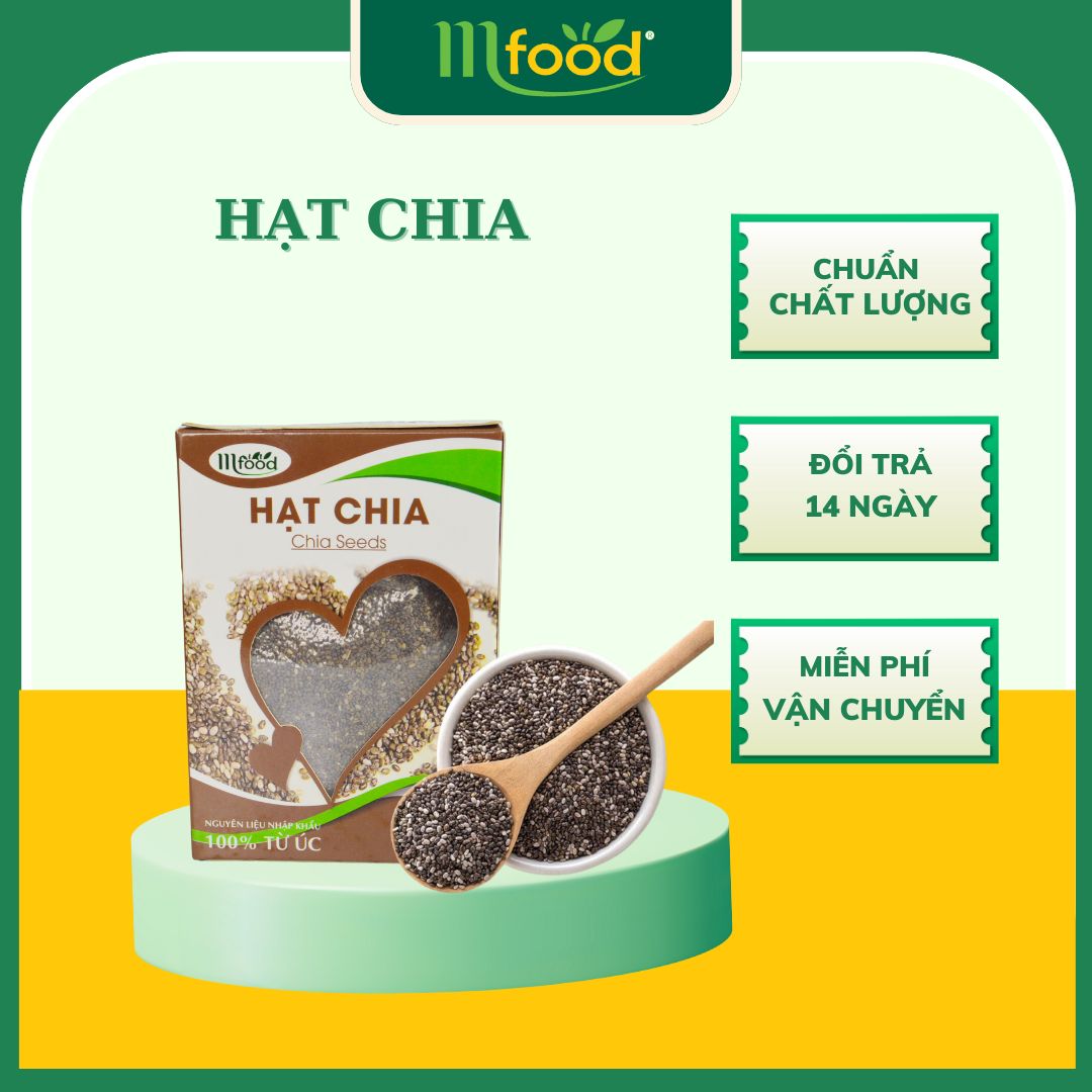 [HCM]Hạt Chia Seed Úc Mfood Hộp 250g