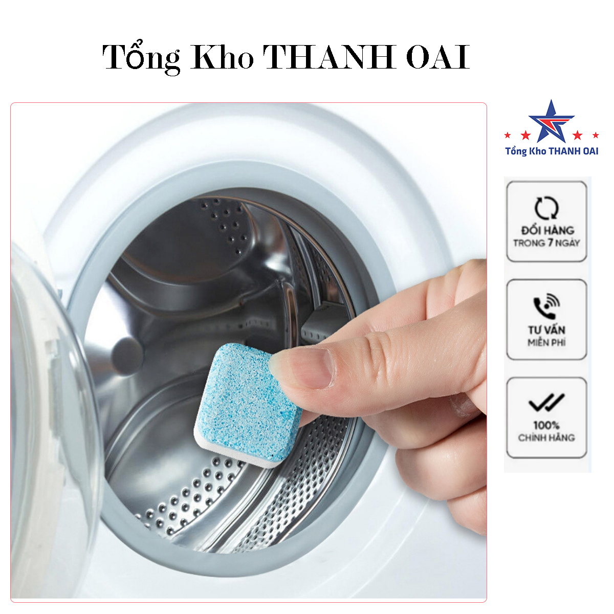 Viên tẩy lồng máy giặt
