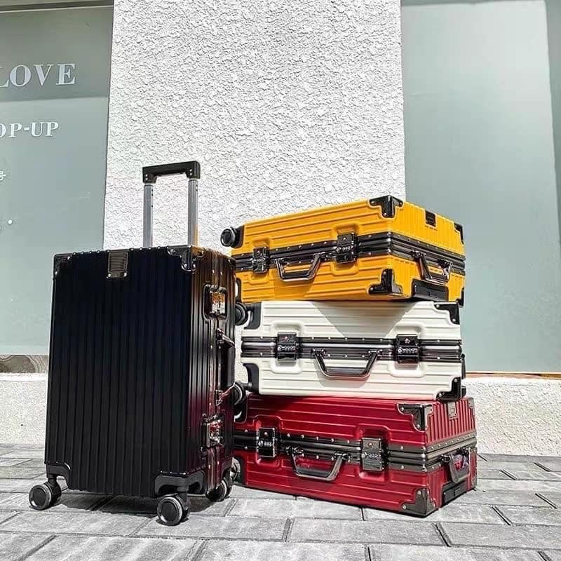 VALI KHUNG NHÔM G25 CAO CẤP SIZE 20 VÀ SIZE 24 ,chống bể vỡ tốt