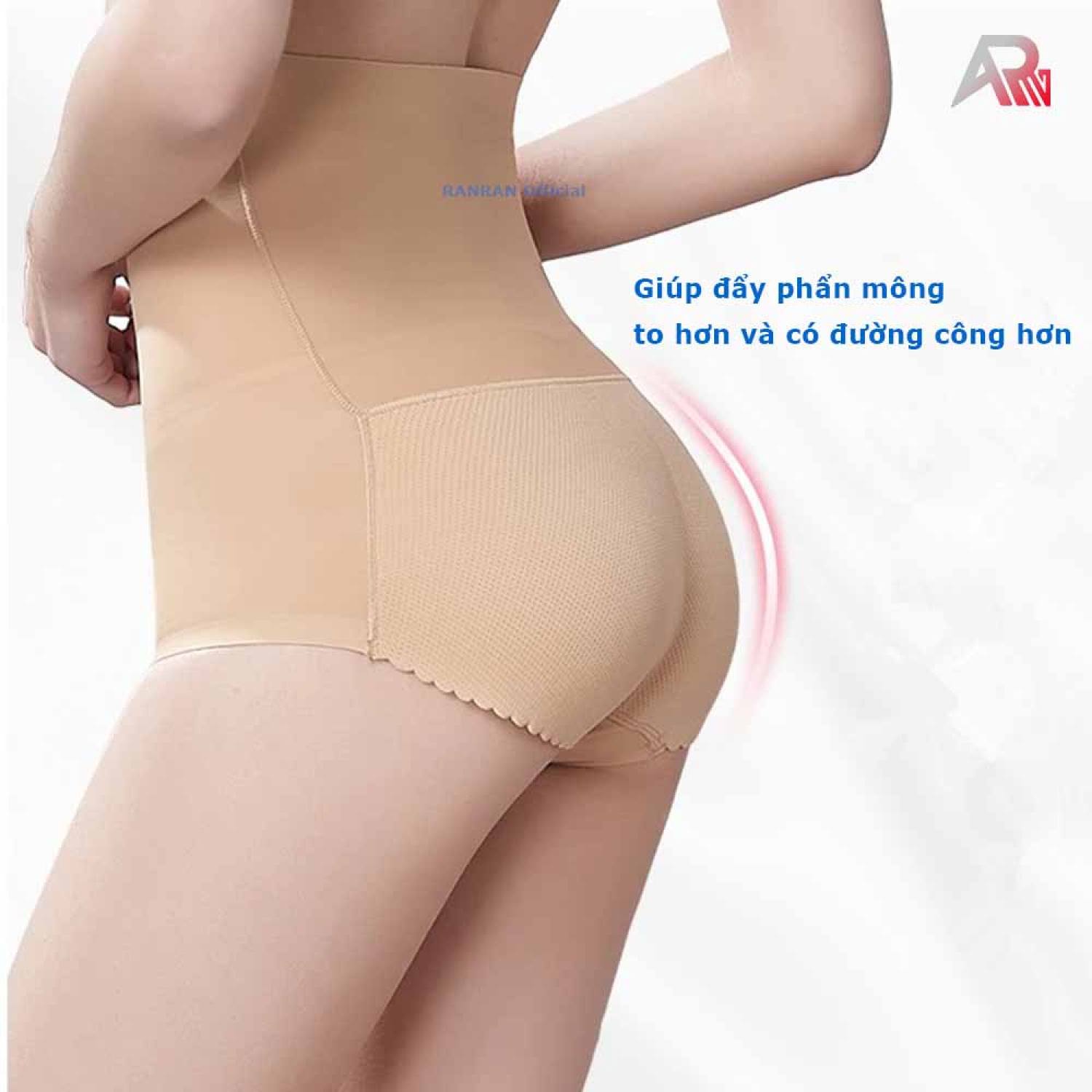 Quần độn mông cạp cao - quần độn mông nâng mong và eo hàng chính hãng