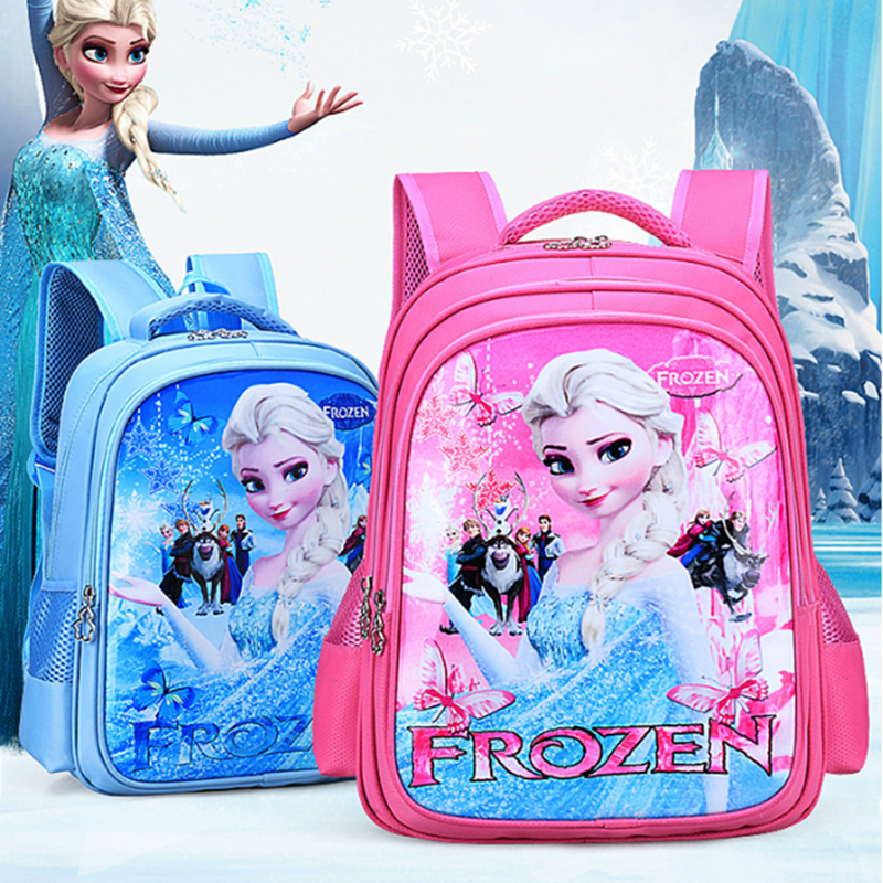 Balo học sinh, trẻ em hình elsa dành cho học sinh cấp 1 size 41cm.
