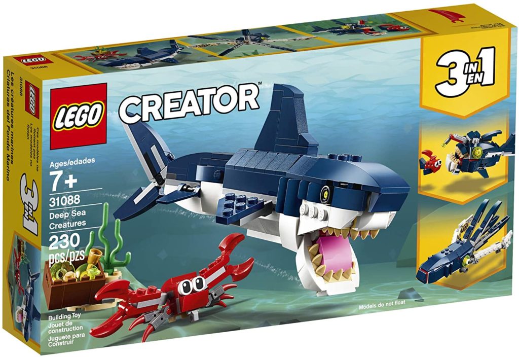31088 lego creator 3in1 deep sea creatures - bộ xếp hình sinh vật biển