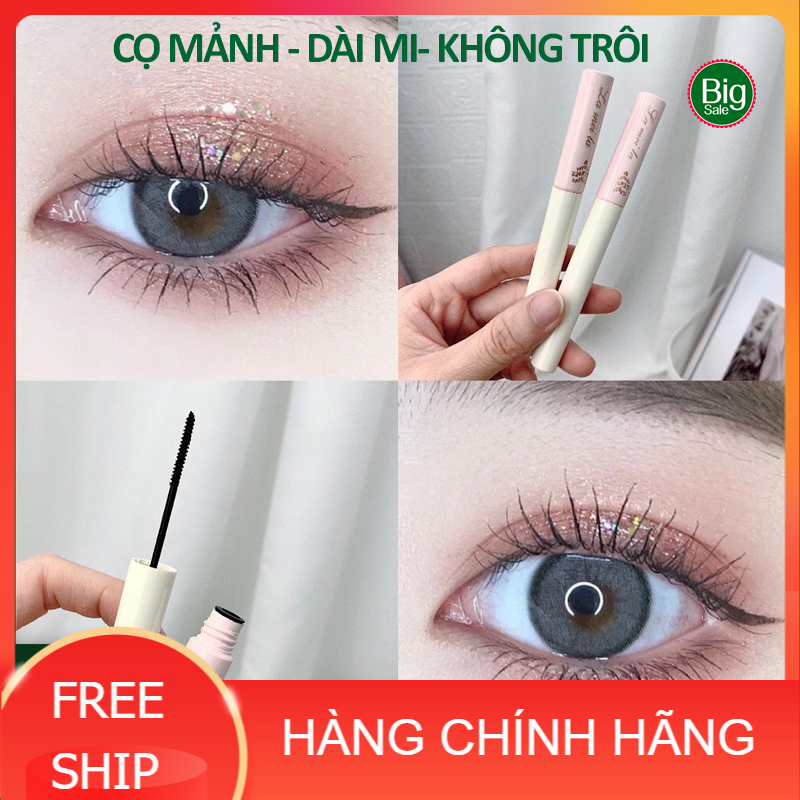 ❣️Mascara LAMEILA 3D cọ siêu mảnh giúp làm dài mi, lâu trôi ❣️ mascara lameila nội địa trung ,Mascara Siêu Mảnh Tơi Mi Lameila Skinny Microcara Vỏ Hồng A39