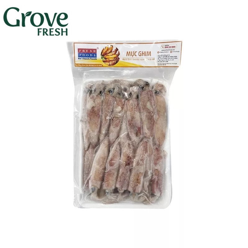 Mực ghim sữa đông lạnh sài thành 500gr