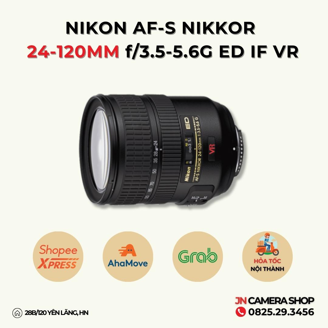 Nikon 24-120mm f/3.5-5.6 g ed if vr 98%