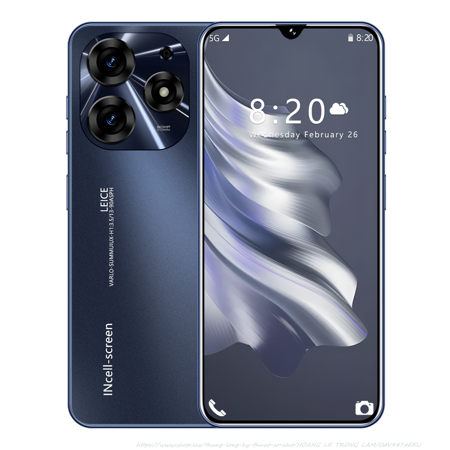 Ai Phone 100% new students genuine cheap 6.8inch FHD lowest price mobile phone large battery 6800mAh ultra cheap Android cellphone - 3