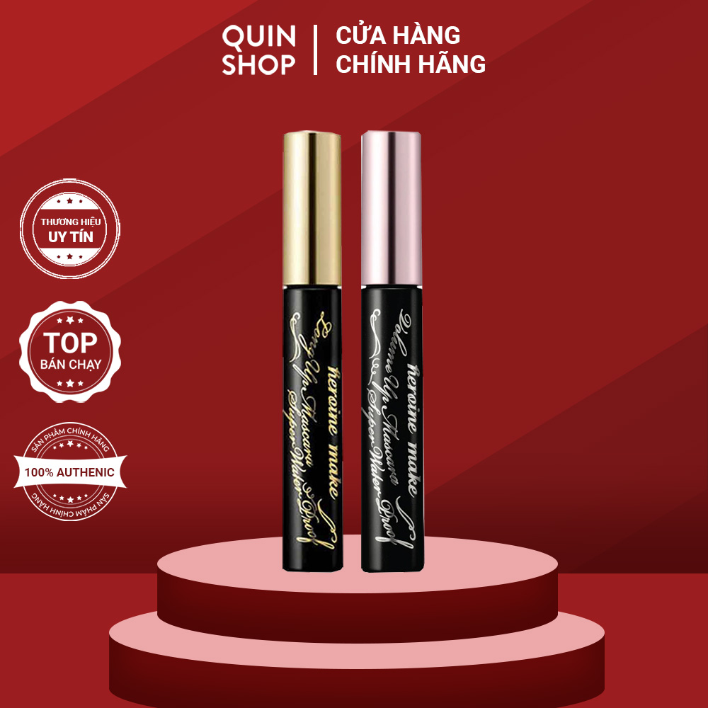 Chuốt Mi Heroine Make Kiss Me Mascara Super Water Proof