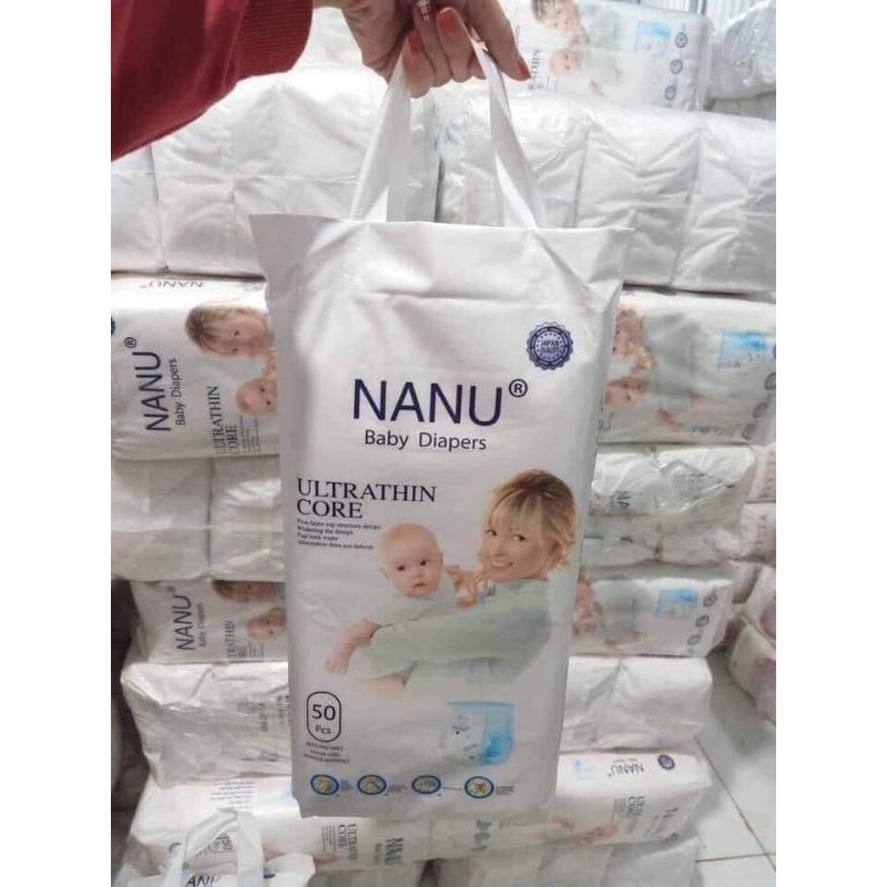 Tã bỉm quần nanu 100 miếng đủ size 6-19kg