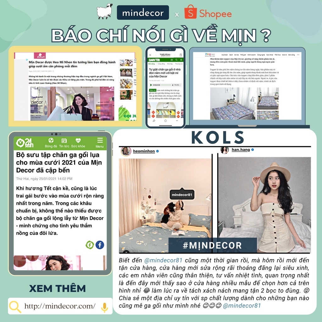 Bộ chăn ga gối Cotton 3D Mịn Decor - Bộ ga giường CHĂN TRẦN bông mùa hè mềm mịn MIỄN PHÍ bo chun