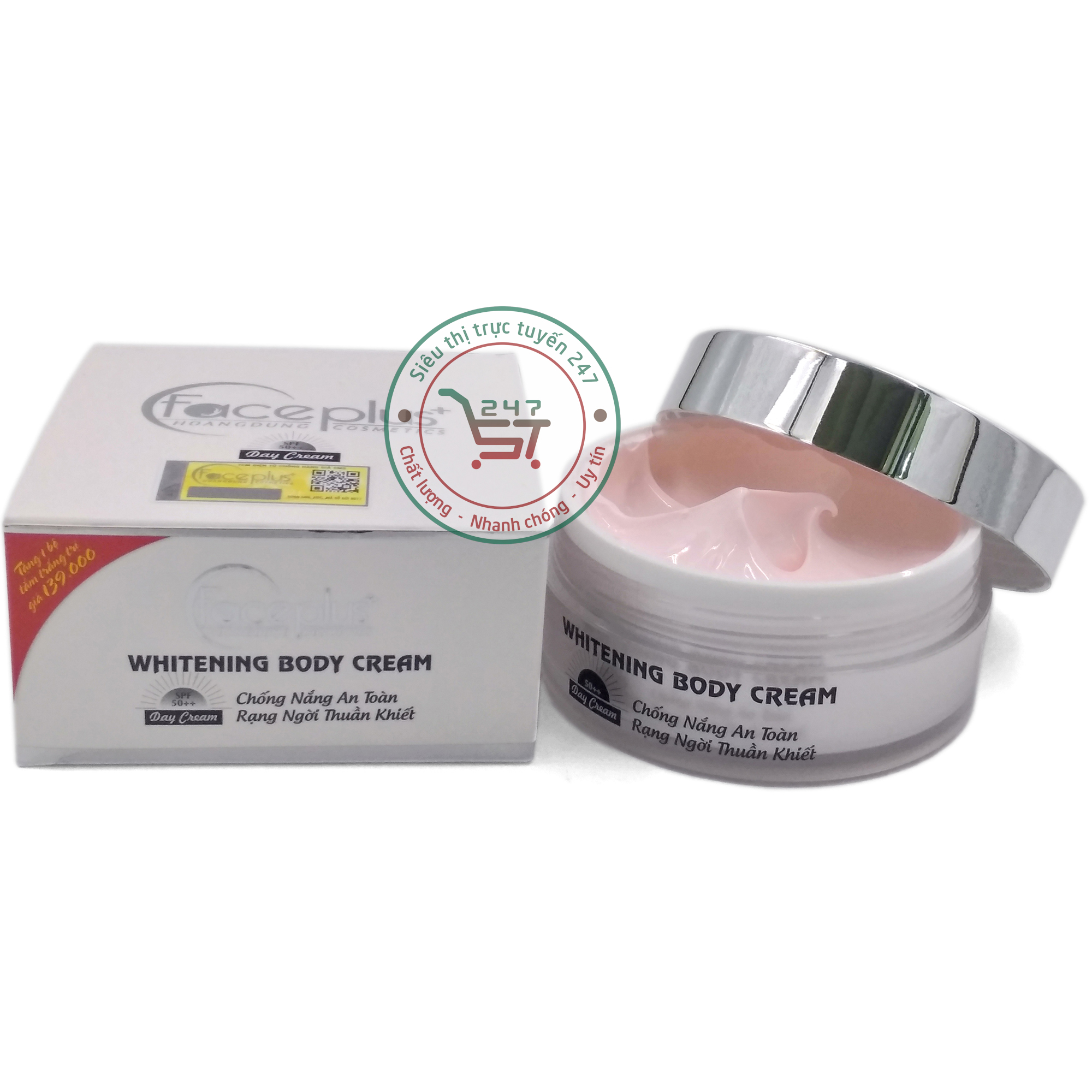 Kem trắng da toàn thân F+ Siêu thị trực tuyến 247