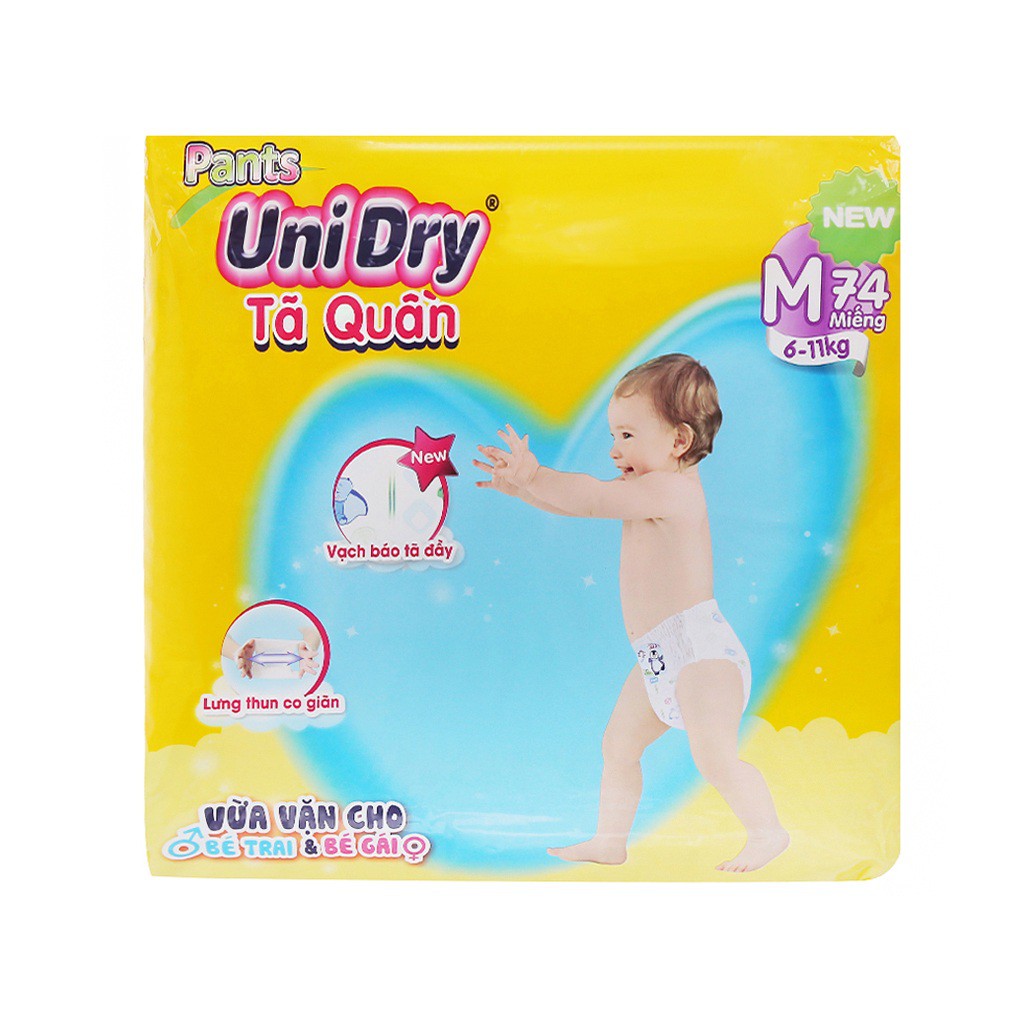 Tã quần Unidry m74, sản phẩm tốt, chất lượng cao, cam kết như hình, độ bền cao, xin vui lòng inbox shop để được tư vấn thêm về thông tin
