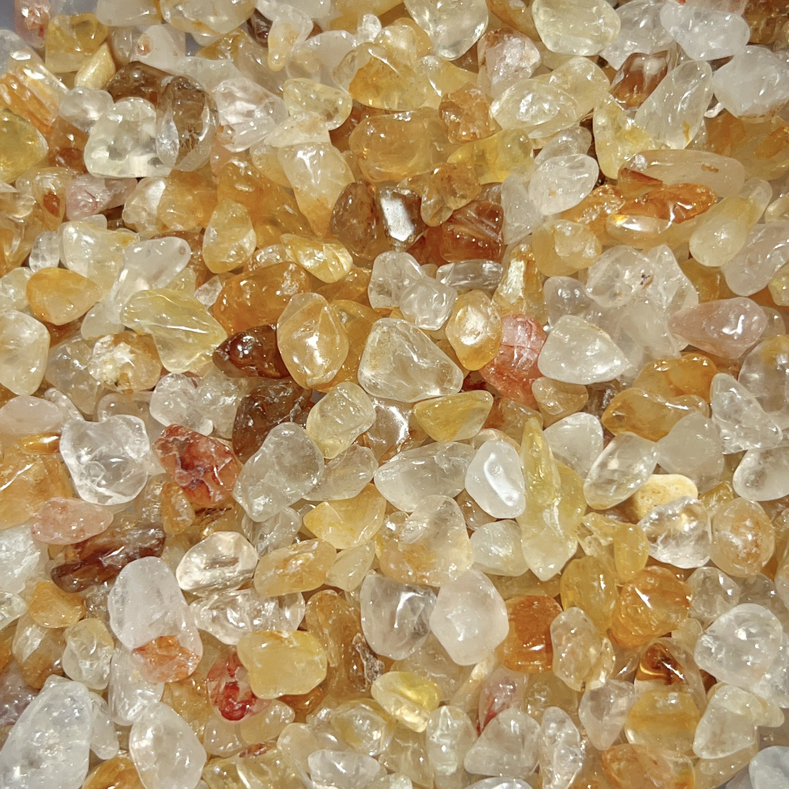 100g Vụn đá Golden Healer Quartz tự nhiên