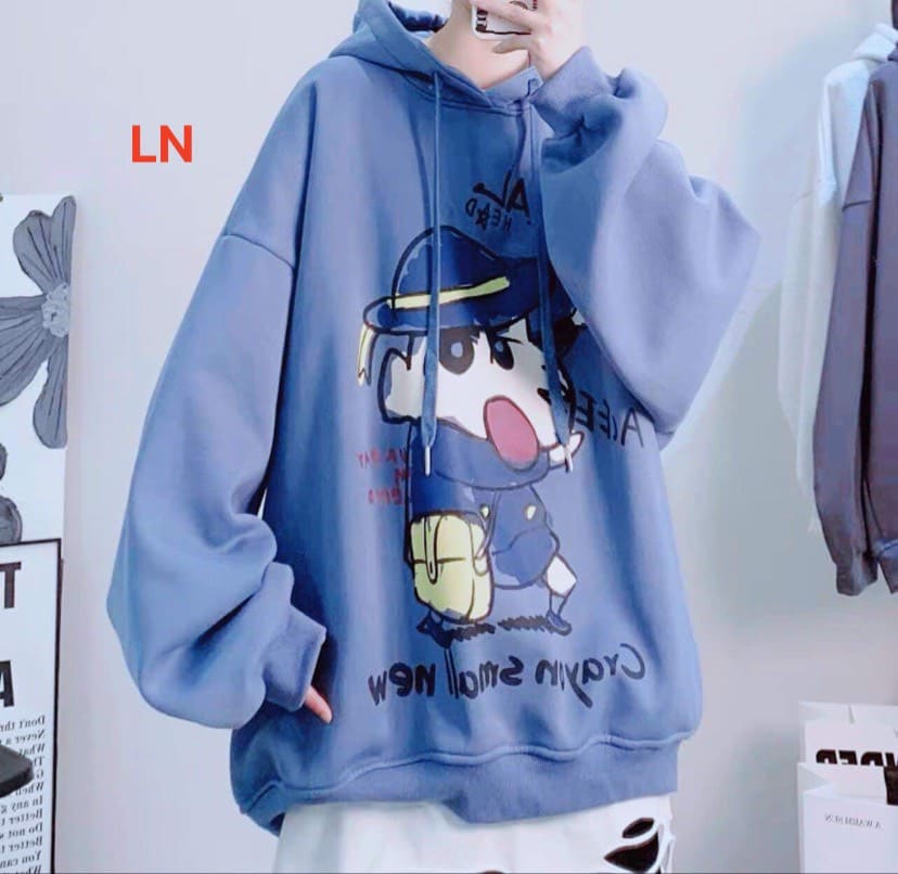 Áo hoodie cậu bé shin - ln5040