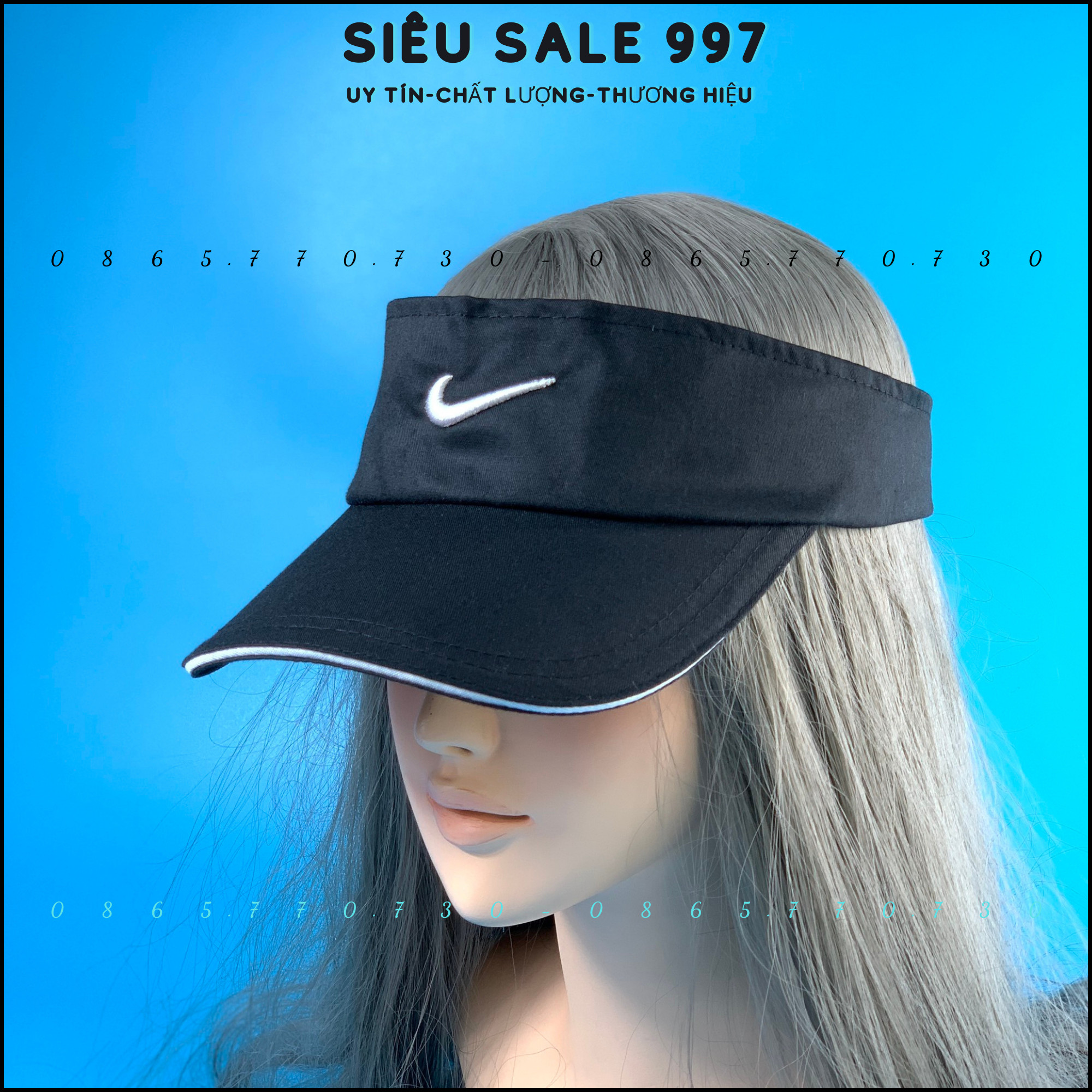 Nón Lưỡi Trai Nữa Đầu Thể Thao Thêu Logo Niiiikee Hàng Đẹp Như Hình, Thời Trang Nữ Đẹp