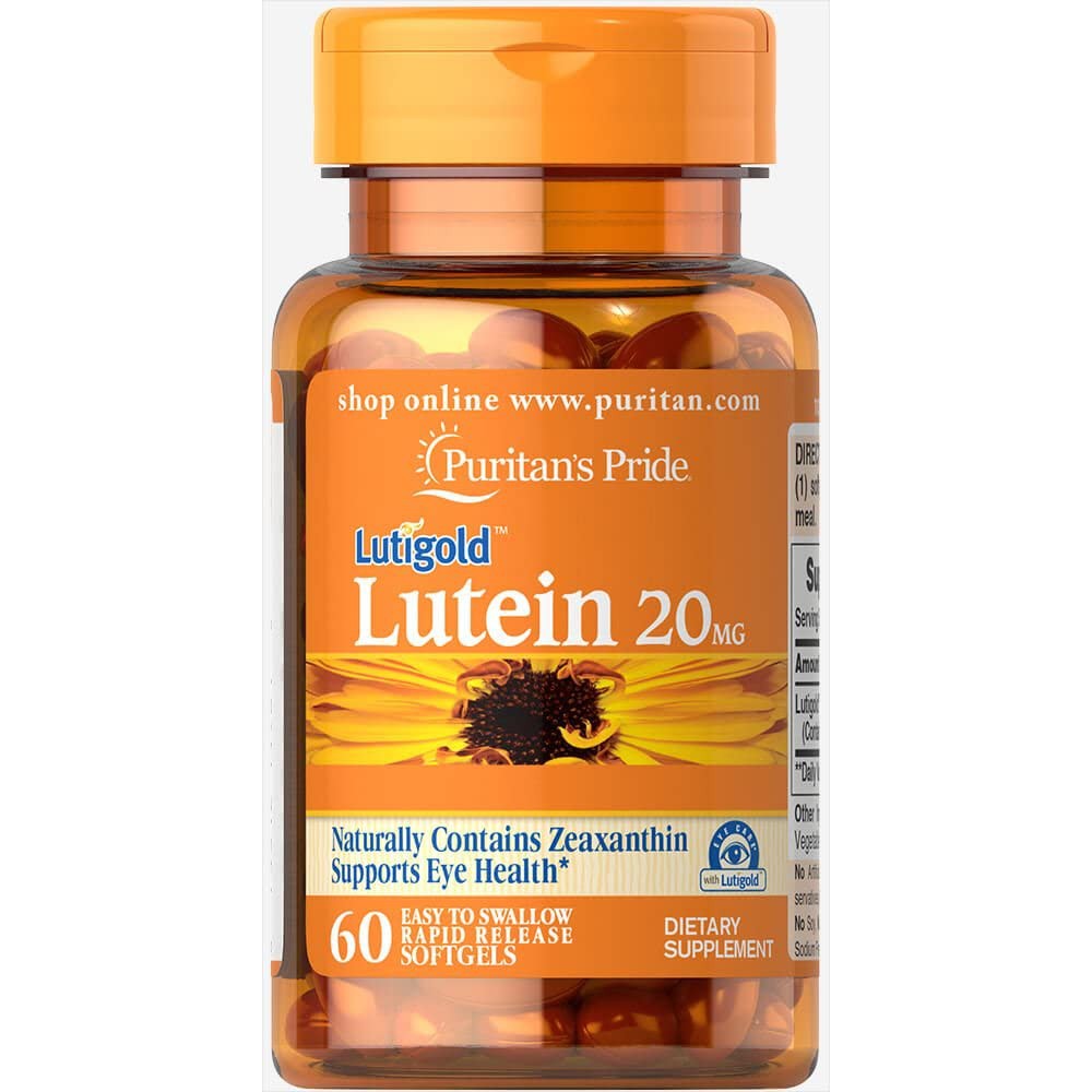 tăng cường thị lực Luitigold Lutein 20mg 60 viên Puritan's Pride