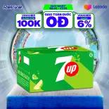 SALE 11.11-VC 12%] Thùng 24 Chai Nước Ngọt Giải Khát Có Gaz 7Up (390ml/chai)