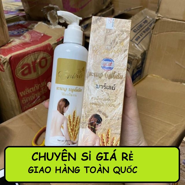 Sữa tắm trắng erina lúa mạch 300ml