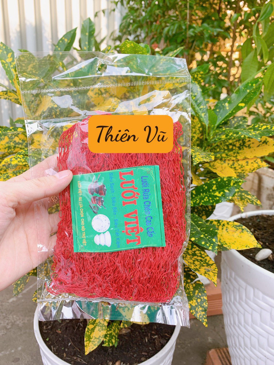 Cước rửa chén bát cao cấp, Cước chà nồi, Lưới rửa chén đa năng tiện lợi