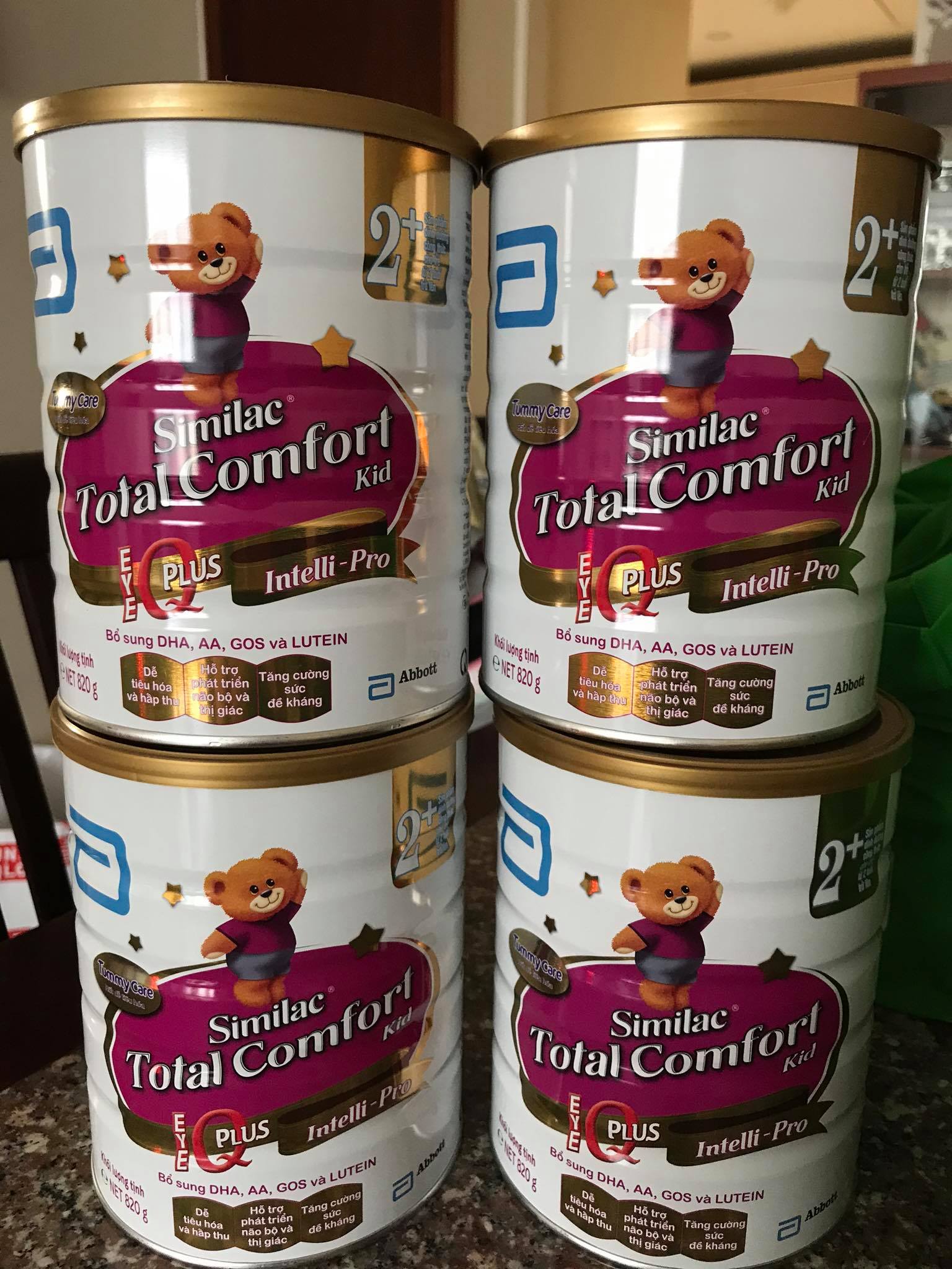 SỮA SIMILAC TOTAL COMFORT KID 2+ - 820G