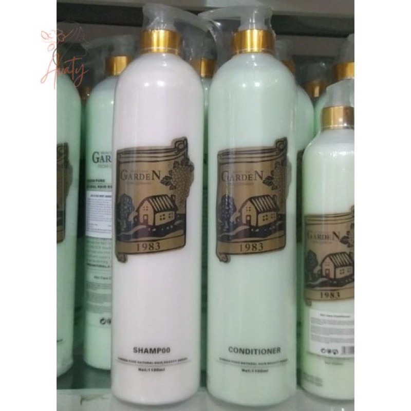 Cặp gội xả Garden 1100ml/chai