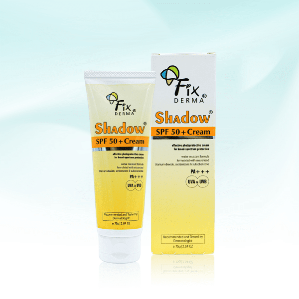Kem Chống Nắng FIXDERMA Shadow SPF 50+, PA+++ Cream Giúp Bảo Vệ, Dưỡng Ẩm, Làm Sáng Phù Hợp Mọi Loại Da 75g [Hùng Lợi]