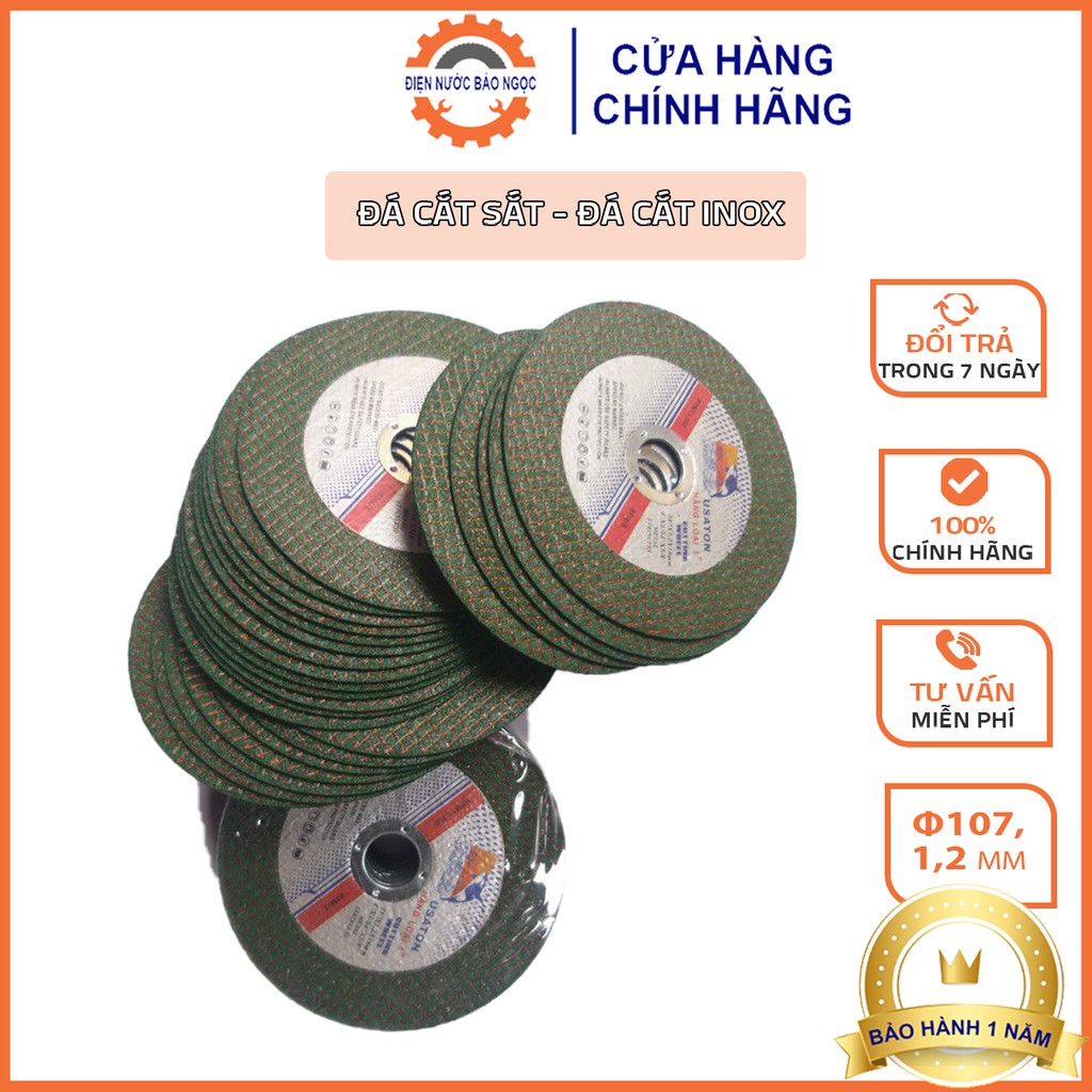 50 viên đá cắt sắt - đá cắt inox