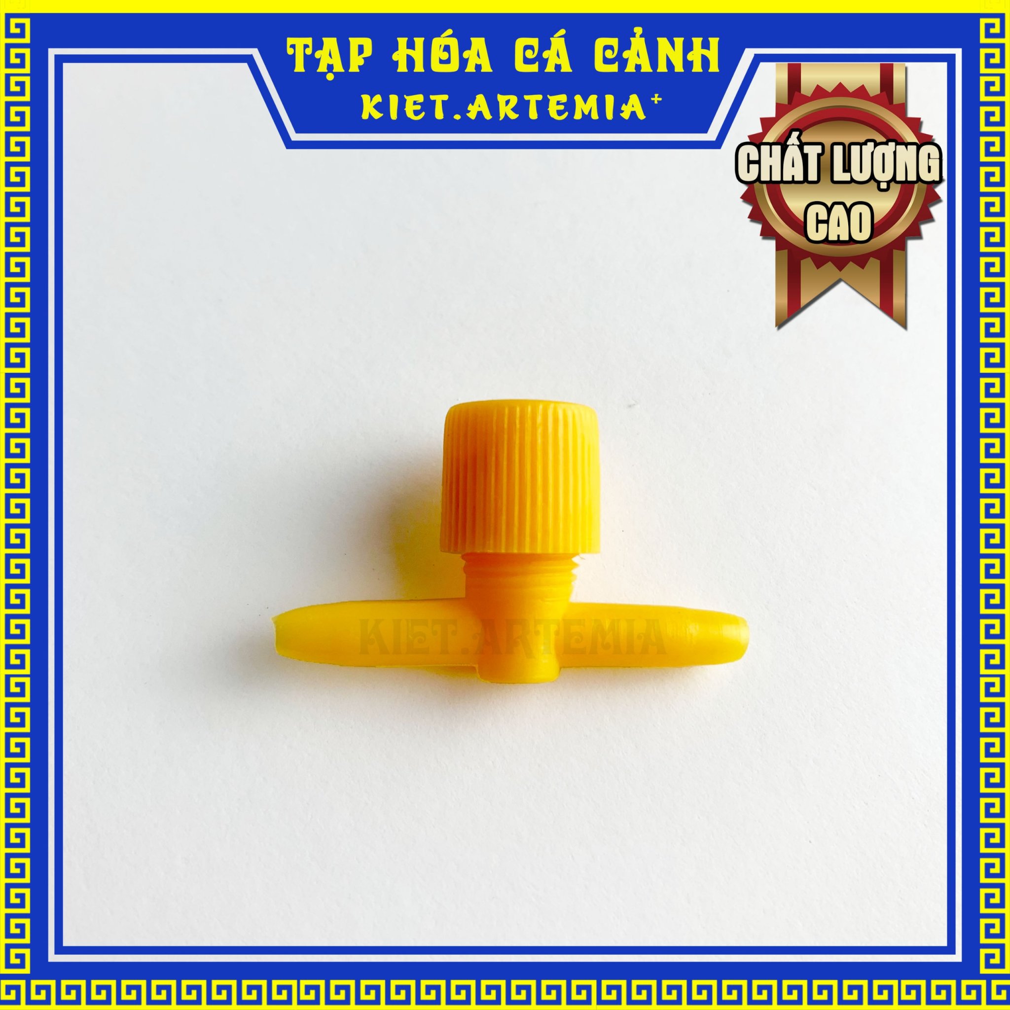 Van Chia Oxy Hồ Cá, Van Khóa Oxi, Van Nối Oxy, Phụ Kiện Bể Cá - 2