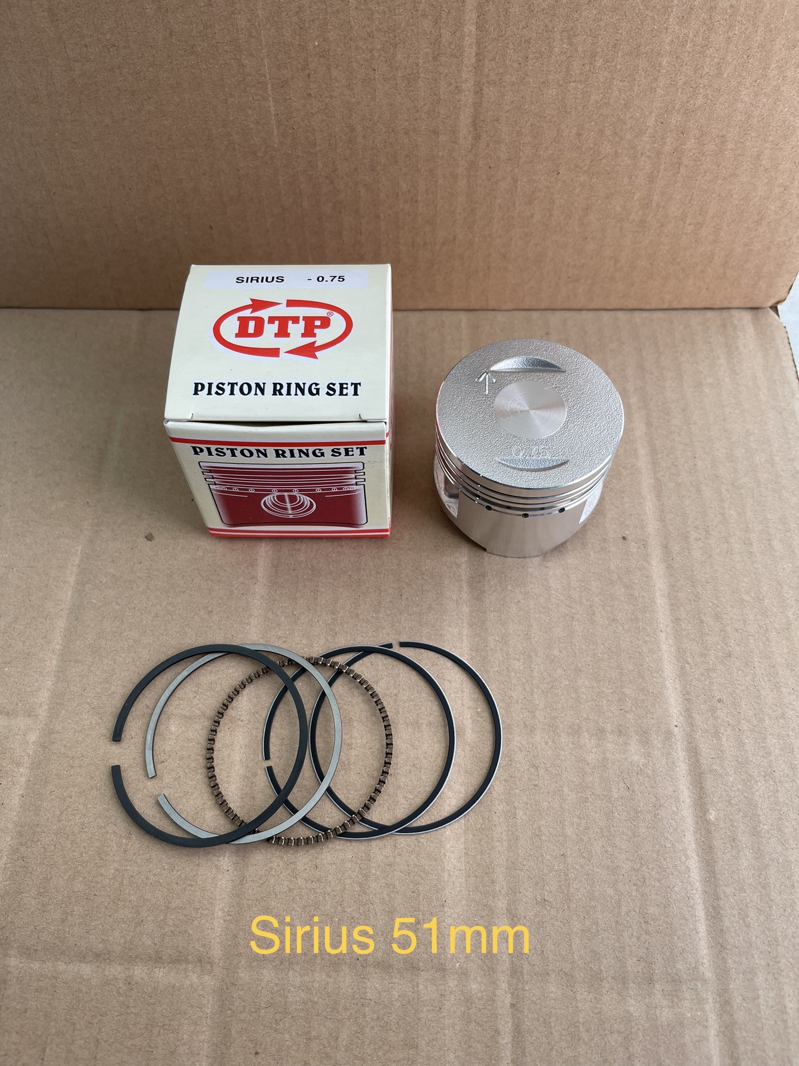 Piston bạc dành cho xe yamaha sirius