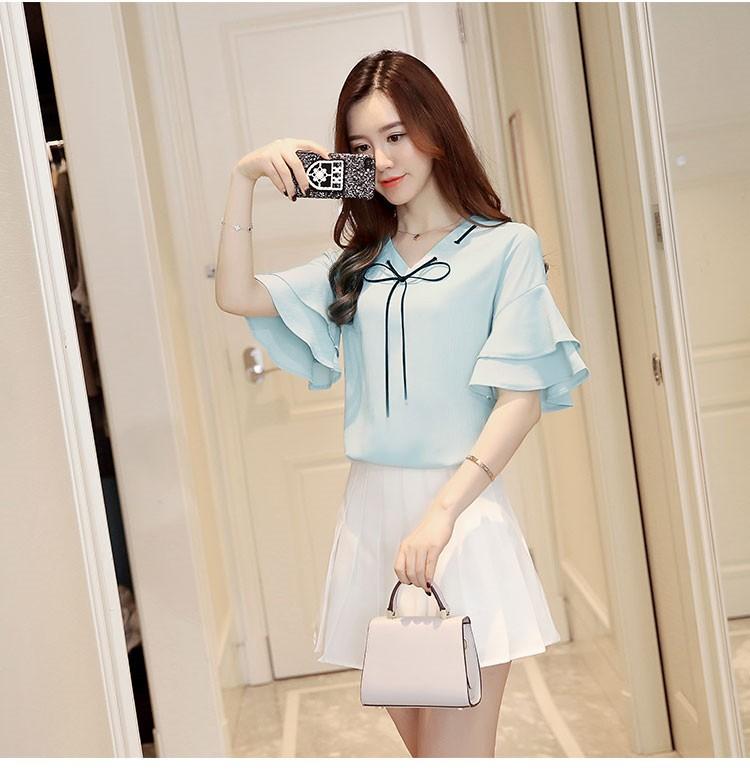 Áo kiểu tay loe Nana