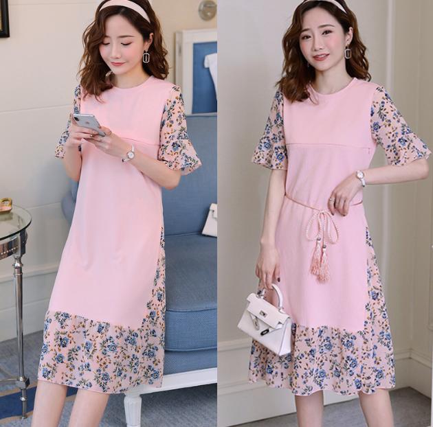 Đầm Bầu Và Cho Con Bú Chất Mát Azuno HH1103