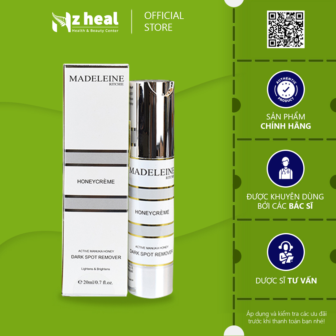 Kem giảm nám, sáng da madeleine ritchie dark spot remover 20ml