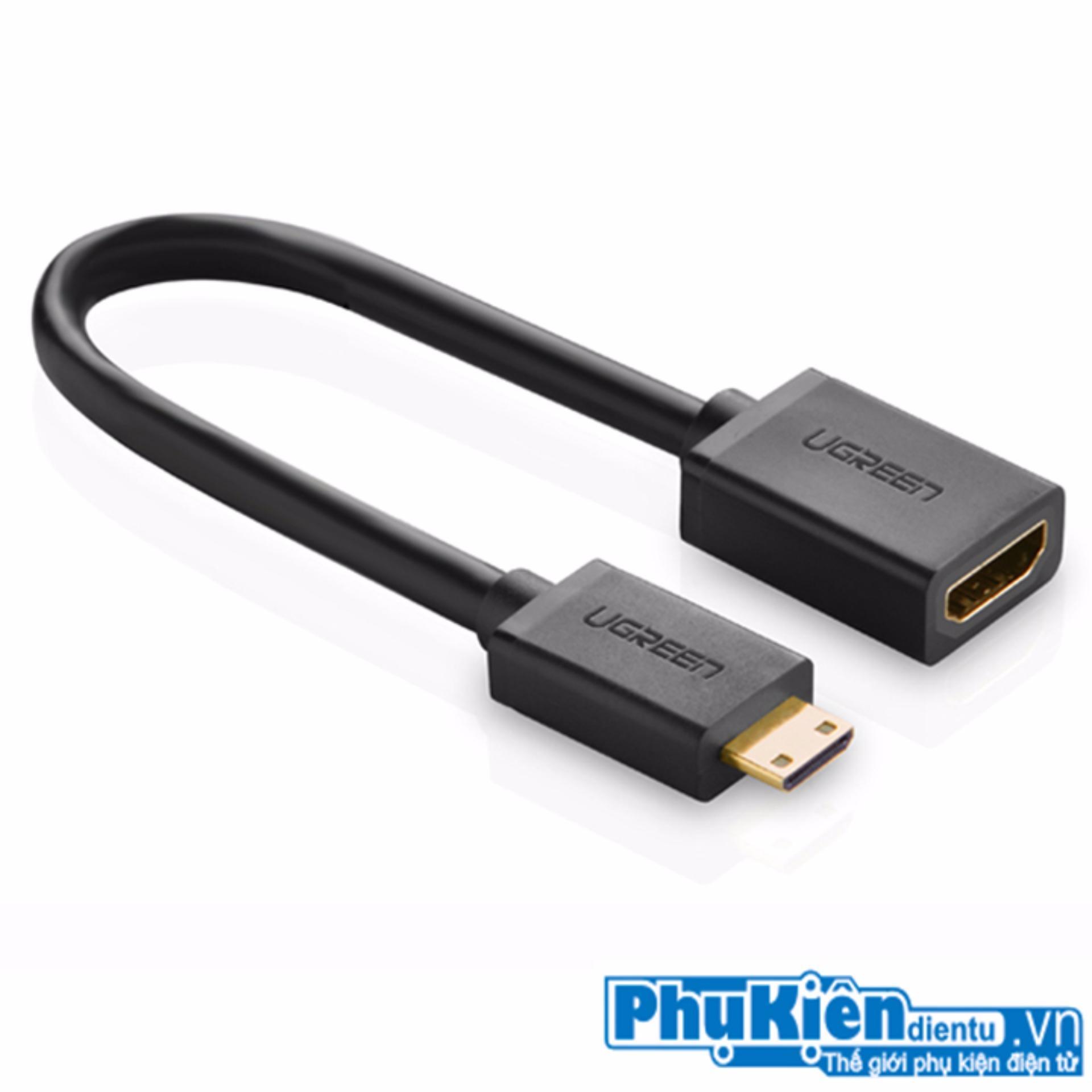 Cáp chuyển đổi mini hdmi sang hdmi female ugreen 20137