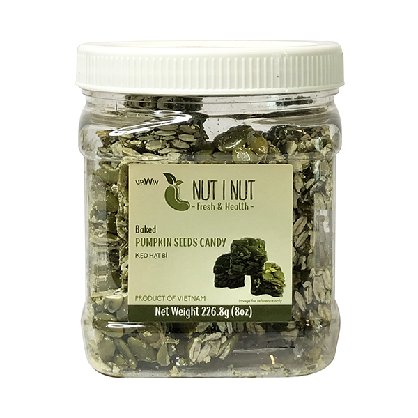 Kẹo hạt bí 226.8g - nut i nut - hạt bí sấy cao cấp kết hợp với đường mạch nha - ít ngọt - giòn ngon