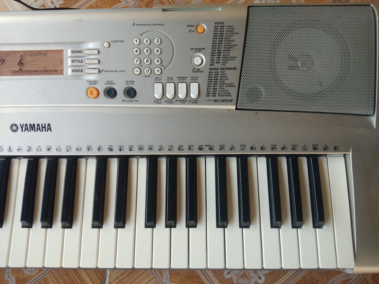 đàn organ yamaha psr vn300+(lướt) nhạc việt