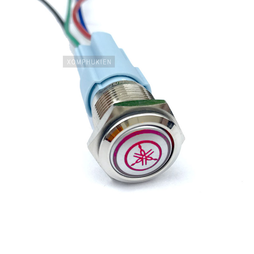 [HCM]Công Tắc Led Nhấn Giữ Kèm Giắc Gắn Xe Máy [ Ya.maha ]