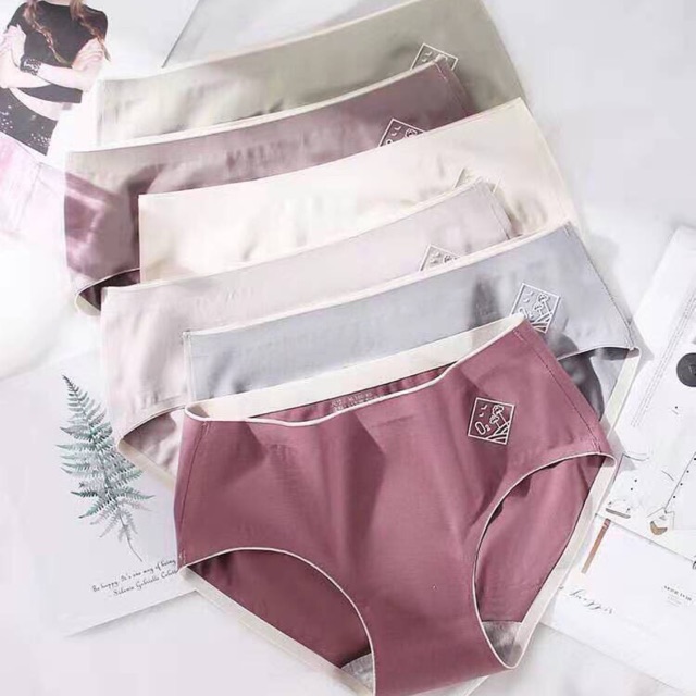Combo 5 Quần Lót Nữ Cotton Kháng Khuẩn Xuất Nhật