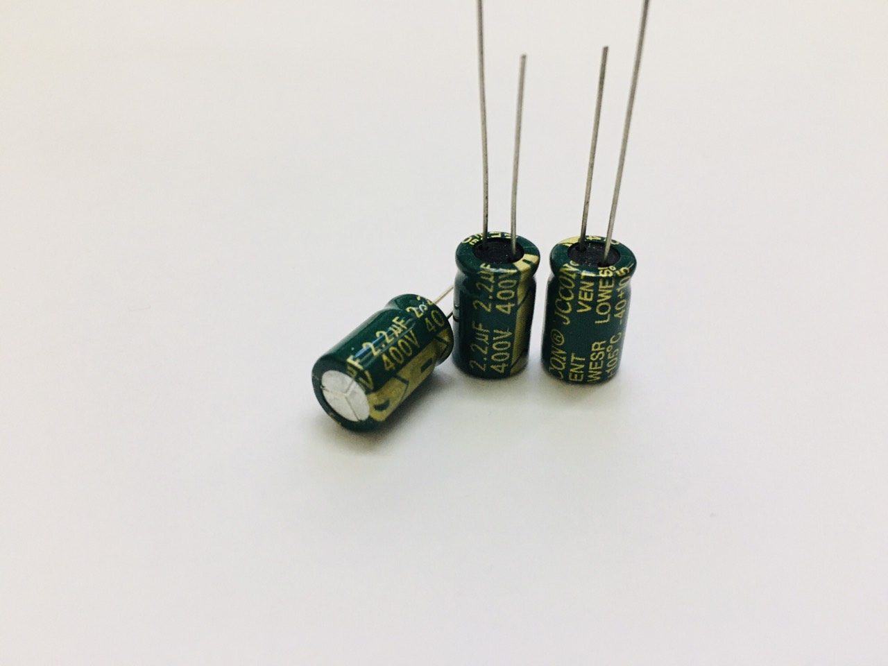 Bộ 10 con tụ 2.2uf 400v 8x12mm