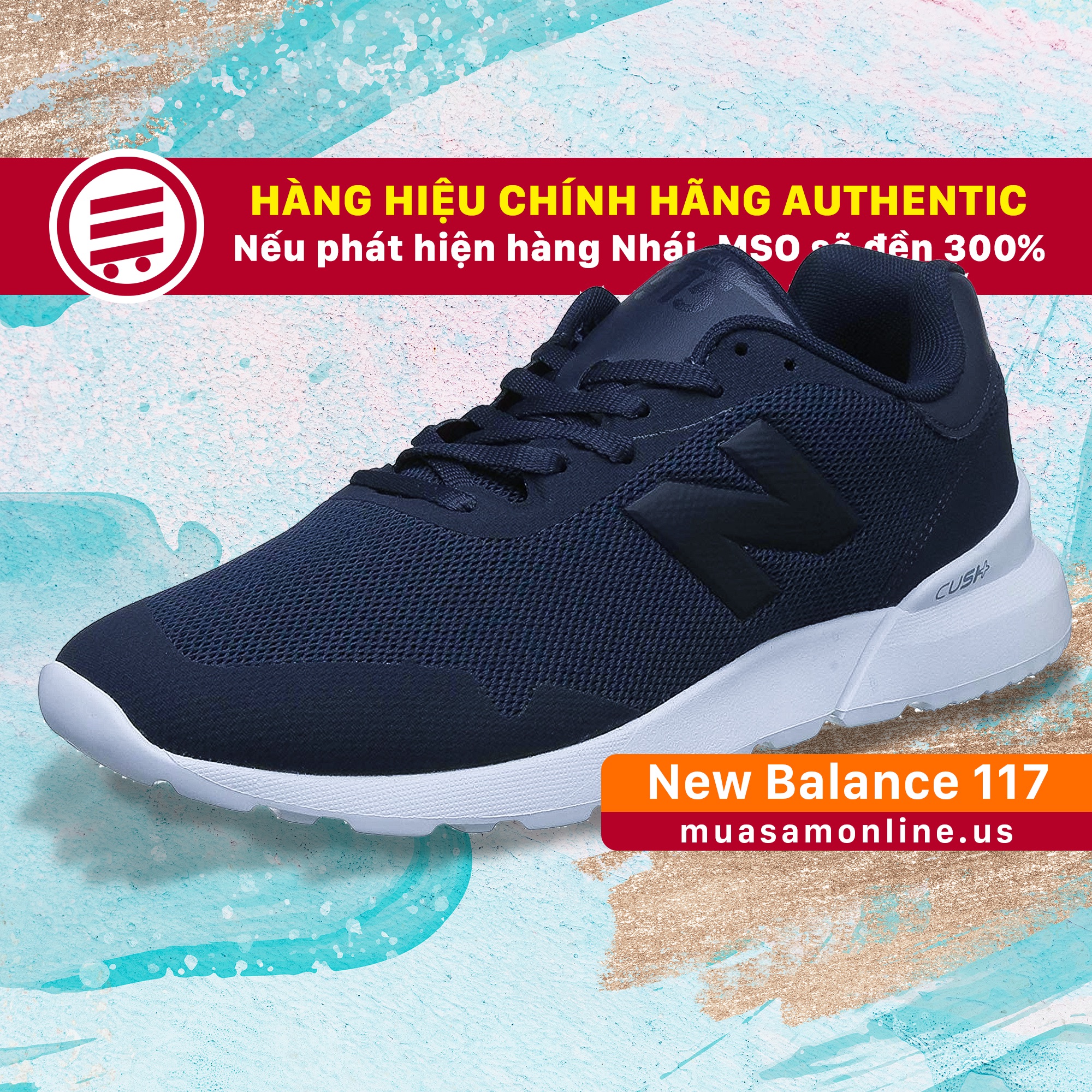 Giày thể thao Nam NEW BALANCE Chính Hãng US - New Balance 117