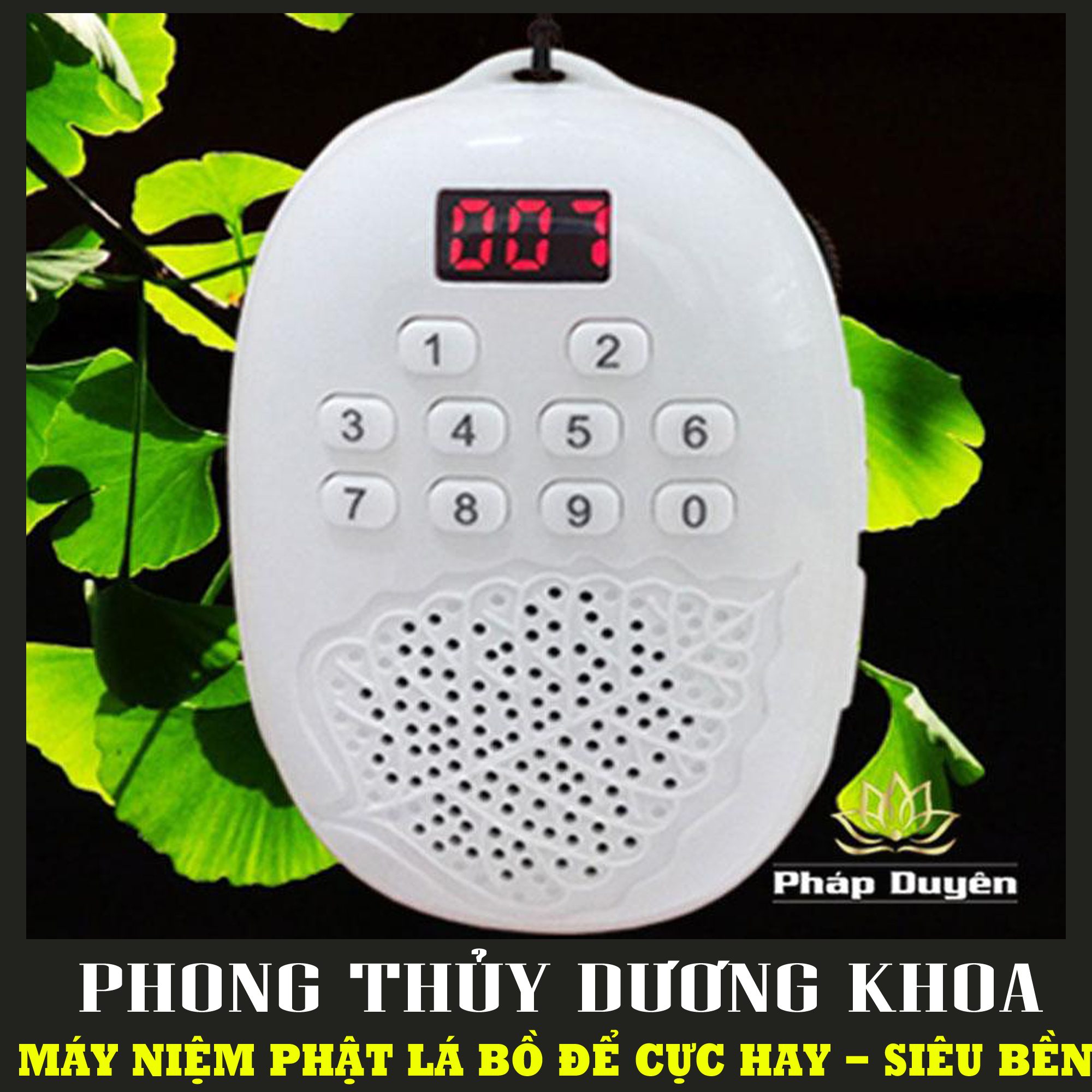 Trọn bộ nghe pháp thẻ 16gb - máy niệm phật là bồ đề - có cáp sạc đã tích hợp 30 bài niệm phật kinh