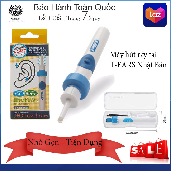 Máy hút ráy tai i-ears nhật bản - nhỏ gọn - hiệu quả