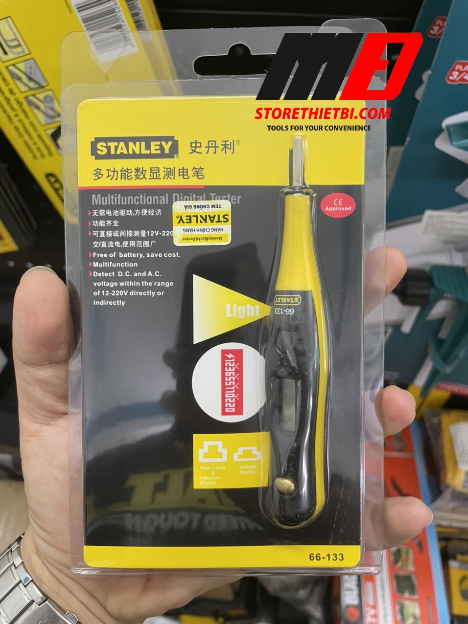 Bút thử điện cao cấp Stanley 66-133