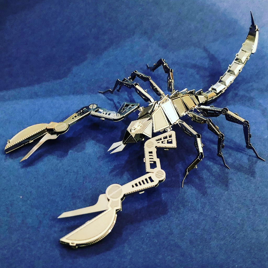 Mô hình 3D kim loại lắp ráp Bọ cạp Scorpion [Chưa lắp]