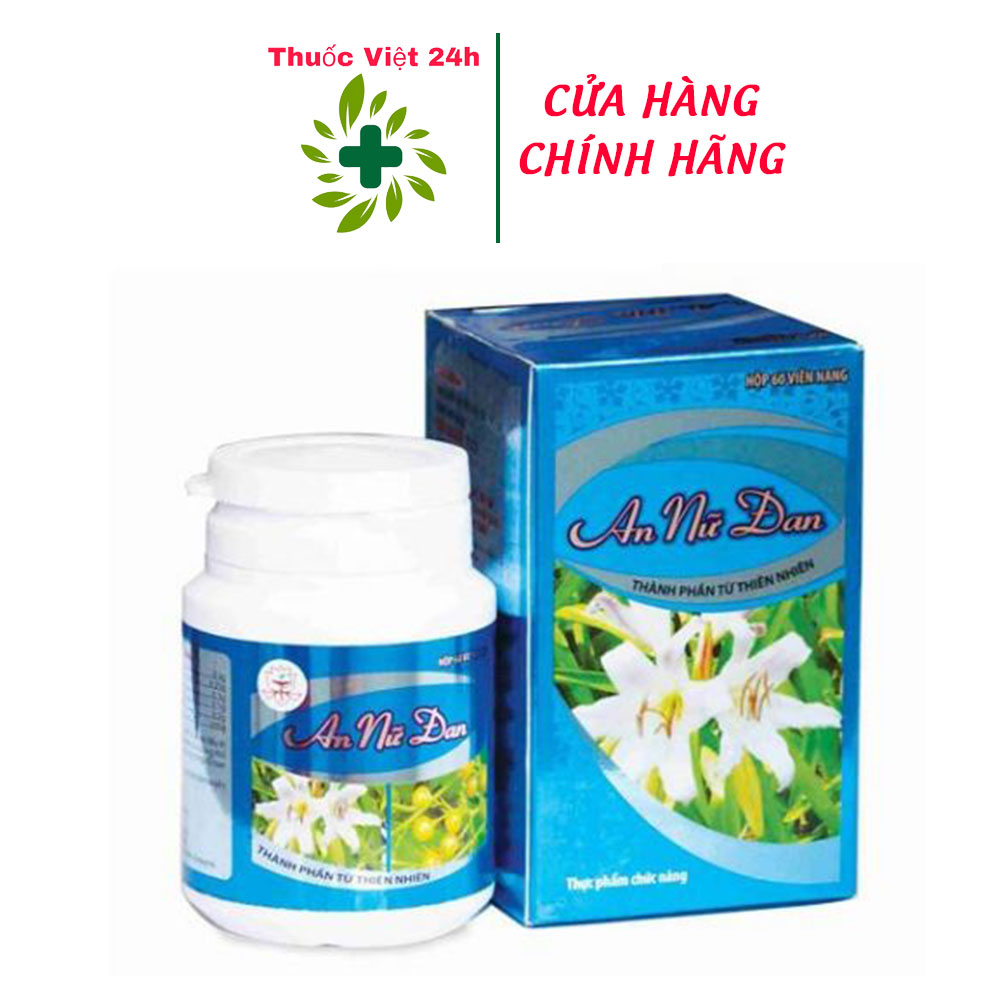 An Nữ Đan - Hỗ trợ làm giảm nguy cơ u xơ tử cung lành tính ở nữ giới - 60 viên - ThuocViet24h