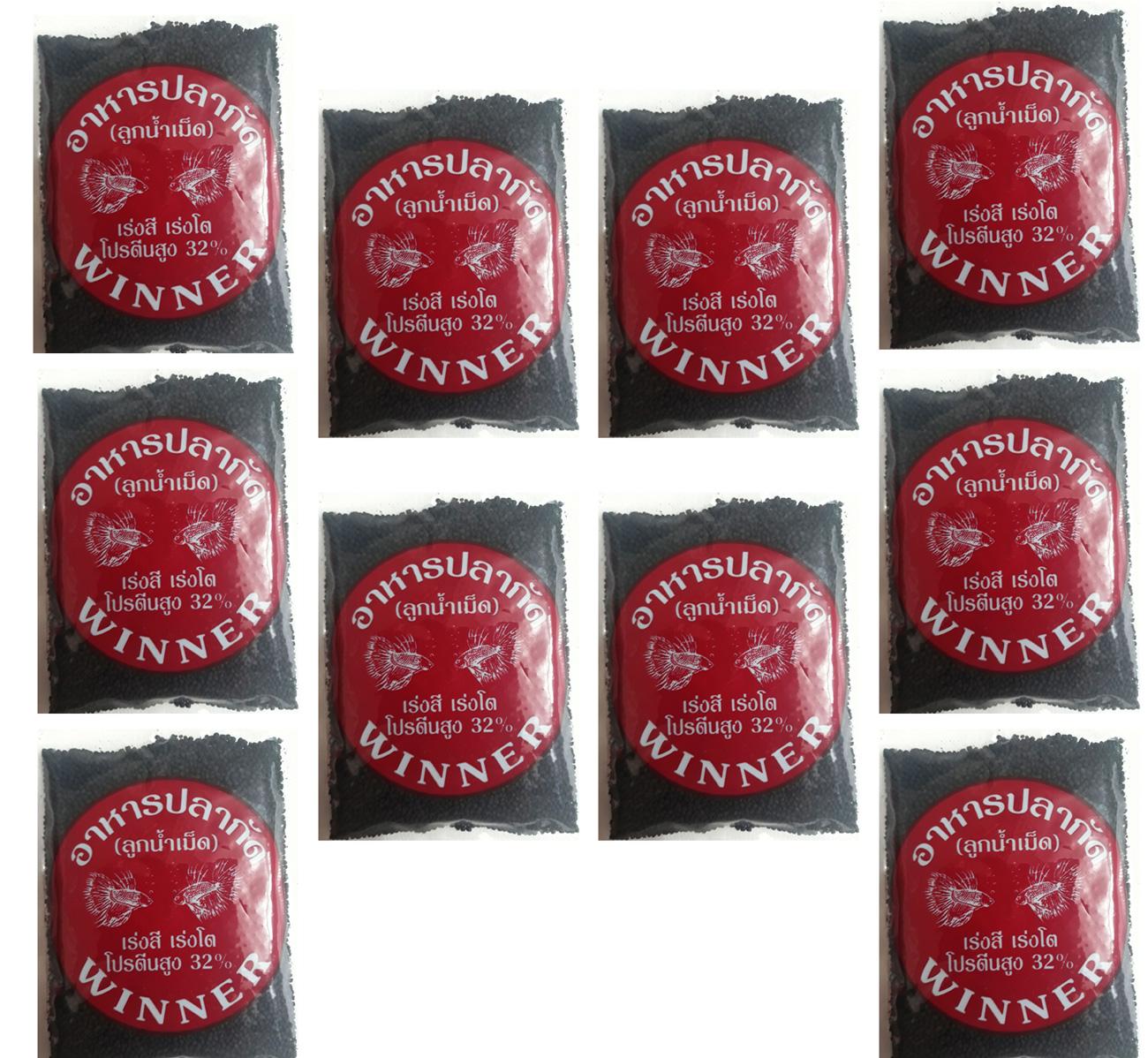 Combo 10 Gói Trùng Chỉ Sấy Winner / Gold Tokyo Cho Cá - Lăng Quăng Sấy Khô - Thức Ăn Cá Cảnh